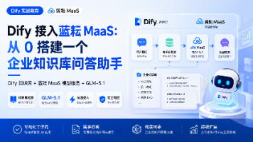 Dify 接入蓝耘 MaaS：从 0 搭建一个企业知识库问答助手
