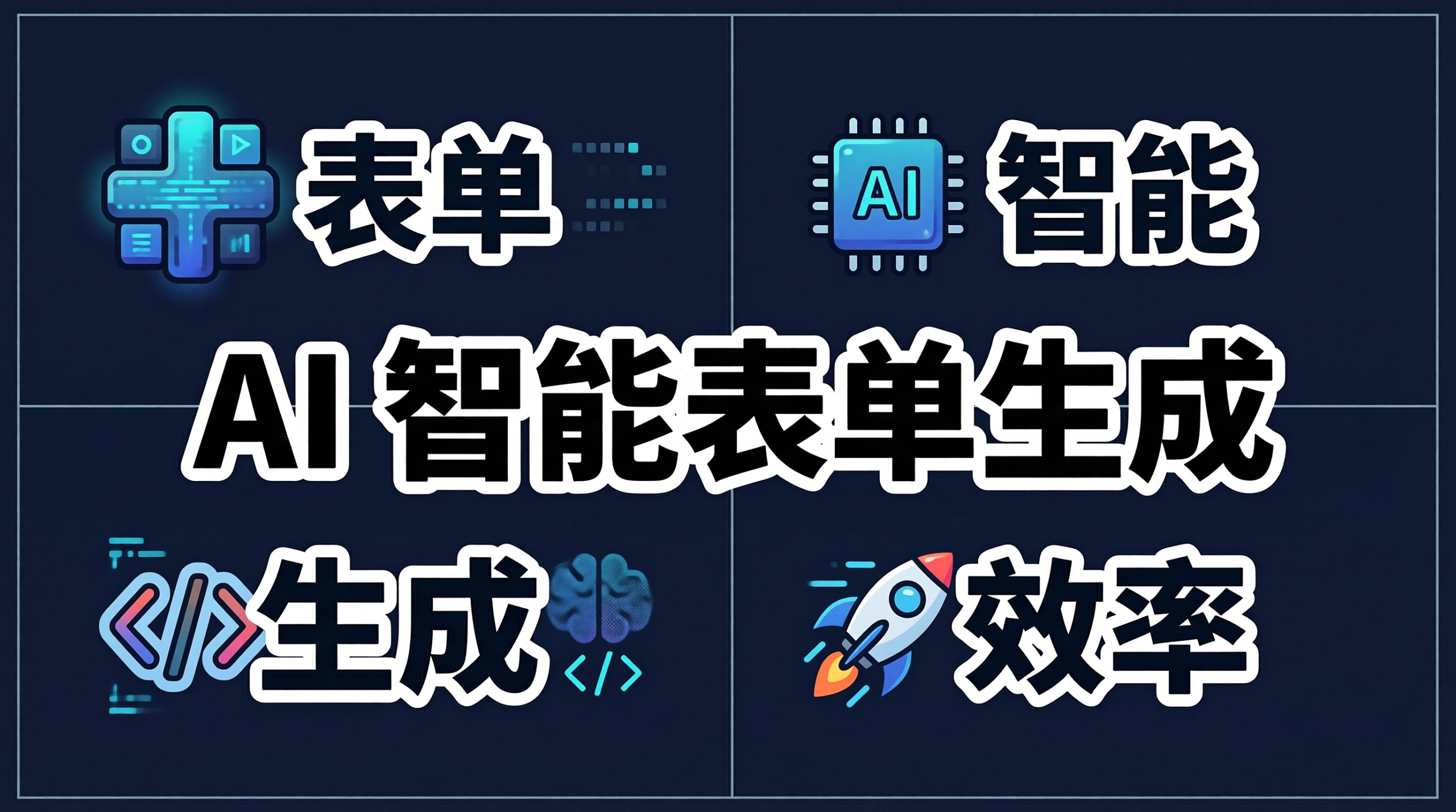 AI 智能表单生成：从需求描述到可交互组件，前端开发的效率革命