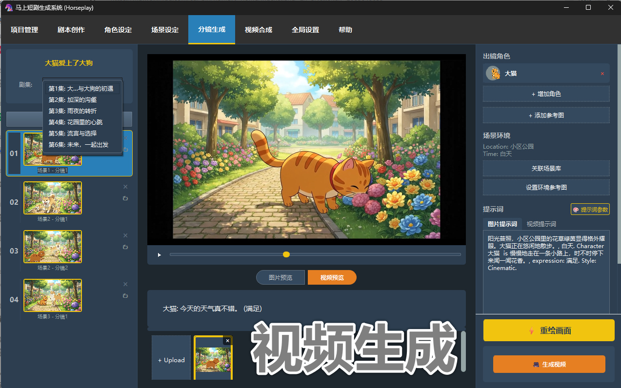 免费开源的AI短剧工具介绍--马上短剧