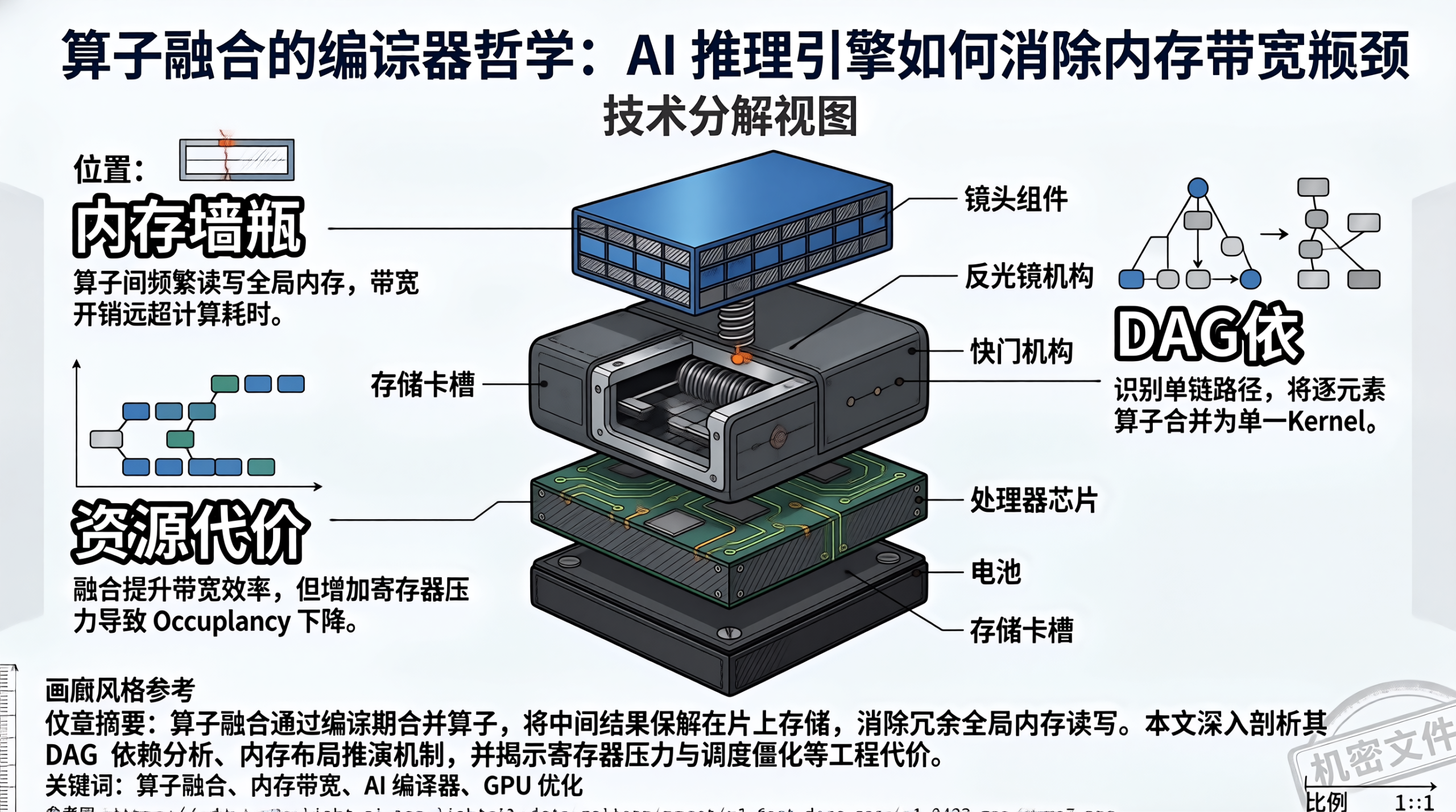 算子融合的编译器哲学：AI 推理引擎如何消除内存带宽瓶颈