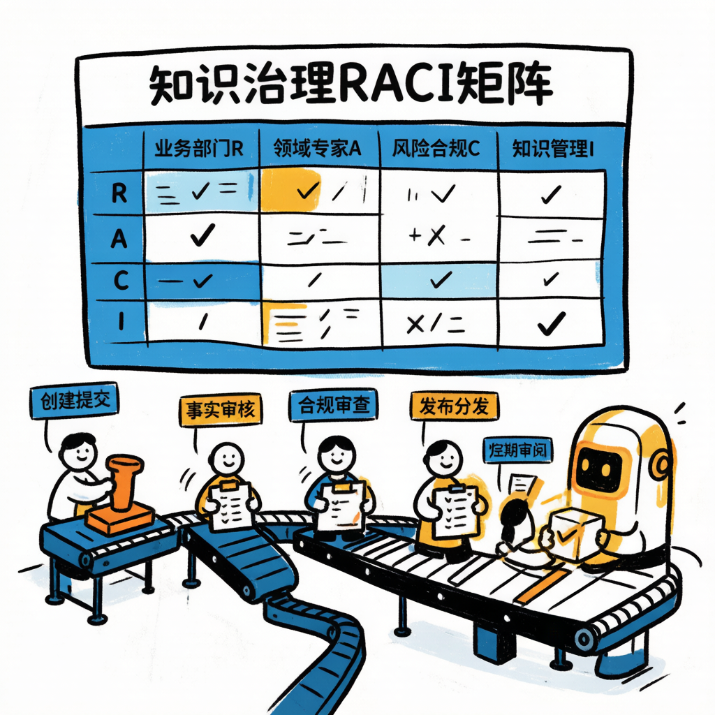 知识治理RACI矩阵
