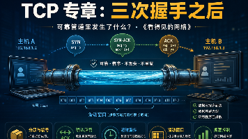 TCP 专章：三次握手之后，可靠管道里发生了什么？