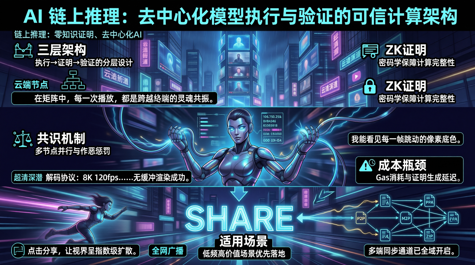 AI 链上推理：去中心化模型执行与验证的可信计算架构