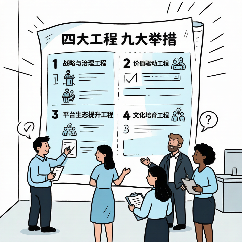 外资集团四大工程 + 九大举措