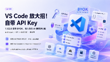 VS Code 重磅更新！自带 API Key，接入任意 AI 模型随心配！附教程