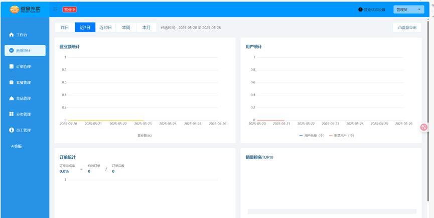 苍穹外卖新增Ai功能终章