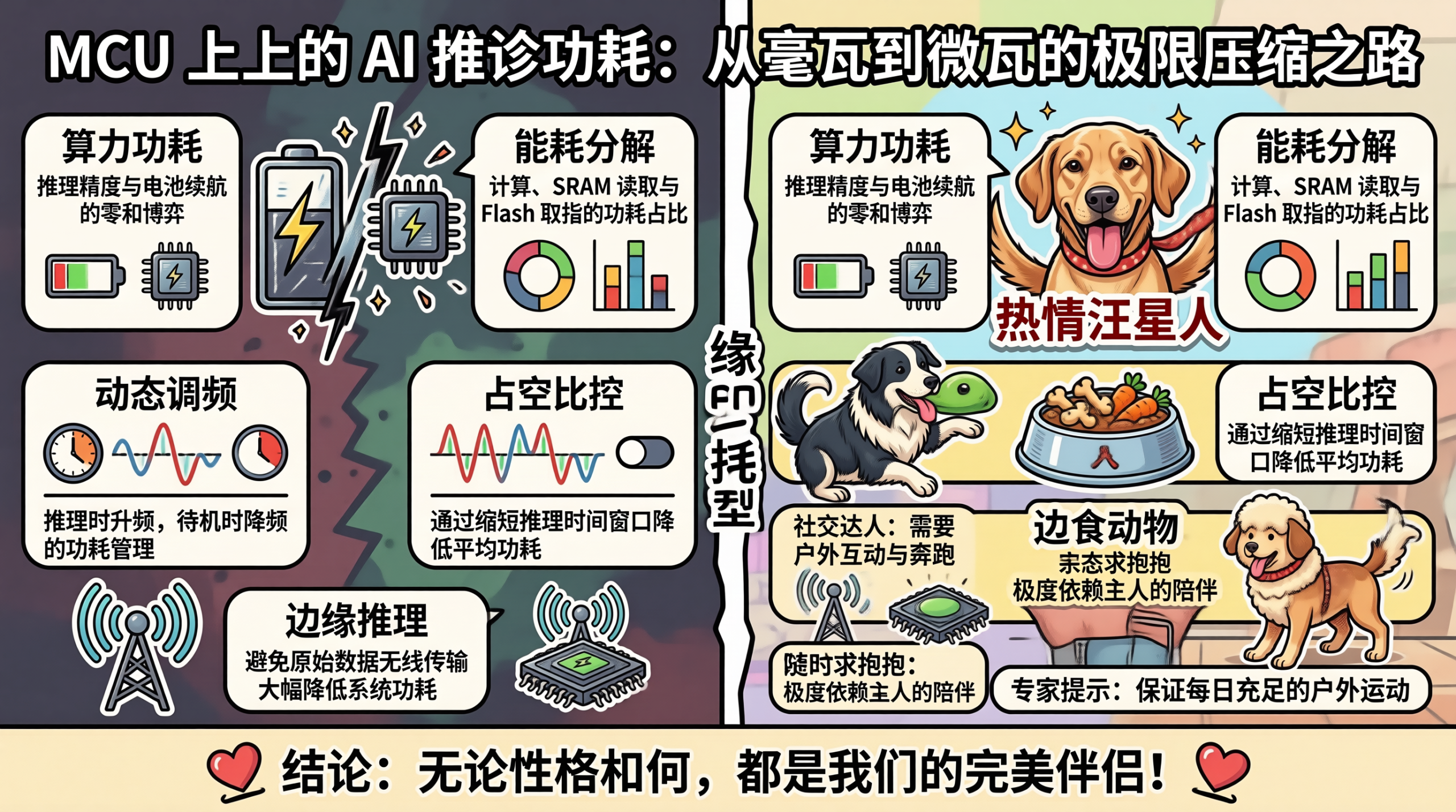 MCU 上的 AI 推理功耗：从毫瓦到微瓦的极限压缩之路
