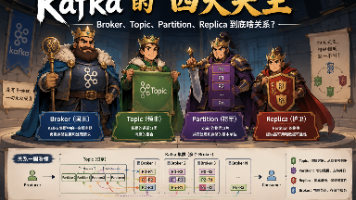 扒一扒 Kafka 的“四大天王“：Broker、Topic、Partition、Replica 到底啥关系？