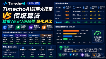 TimechoAI时序大模型 vs 传统算法，精度/延迟/适配性量化数据对比