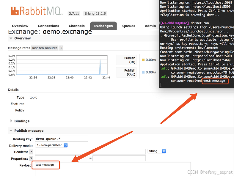 在 ASP.NET Core 中使用(消费) RabbitMQ 消息