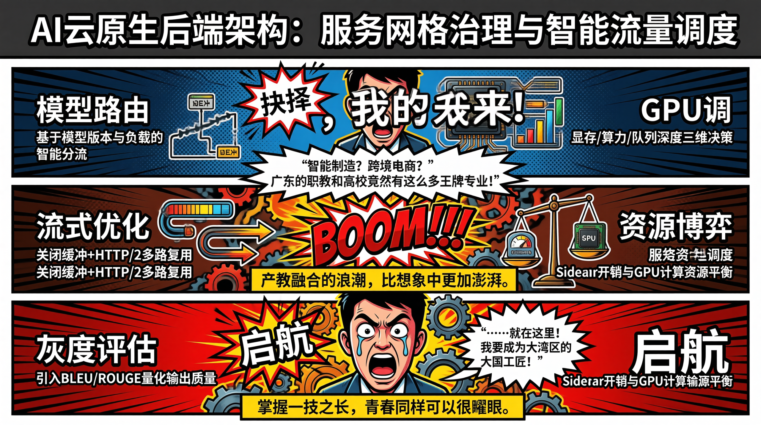 AI 云原生后端架构：服务网格治理与智能流量调度的工程实践