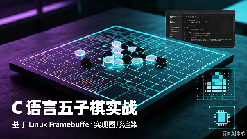 基于【C语言】和【freebuffer】的五子棋游戏项目