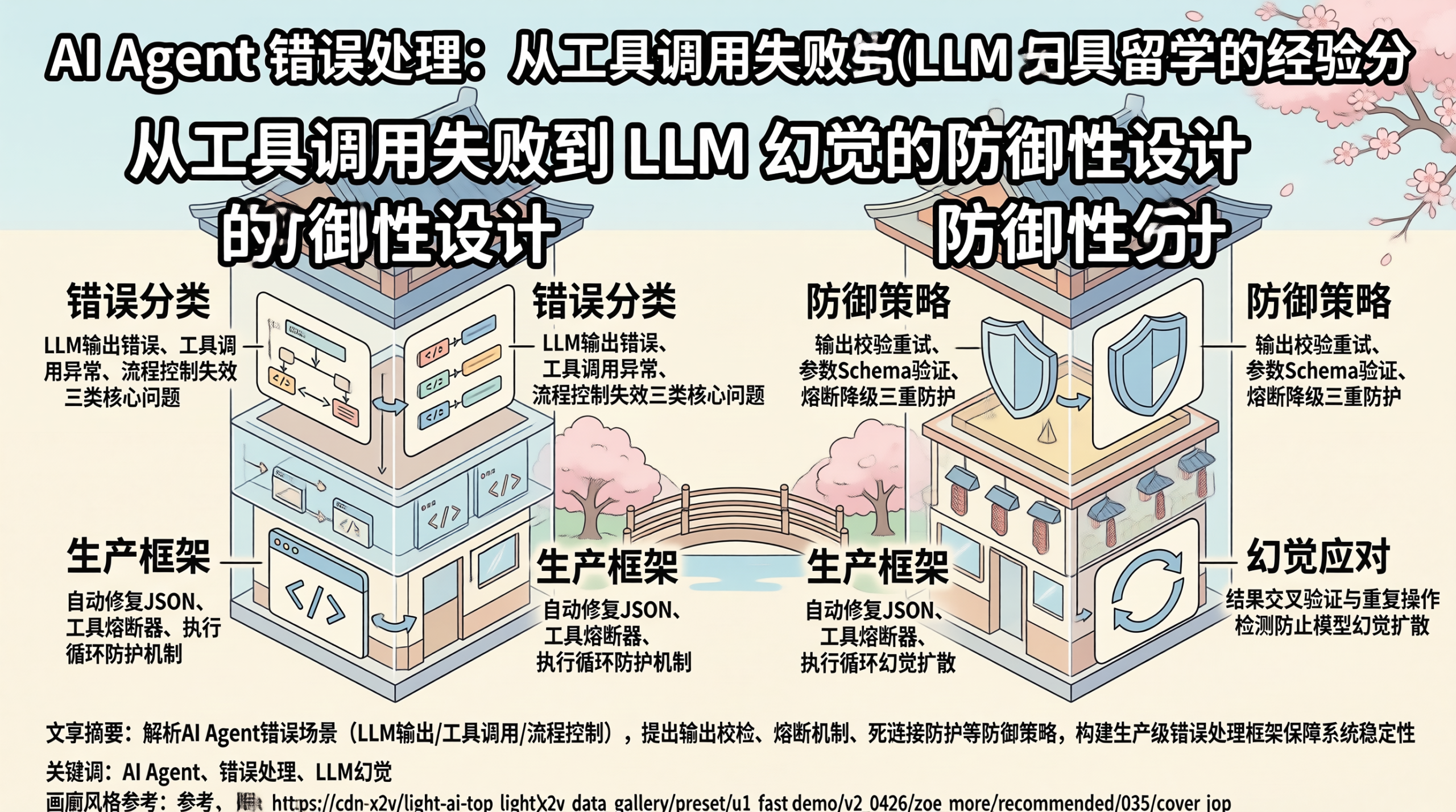 AI Agent 错误处理：从工具调用失败到 LLM 幻觉的防御性设计