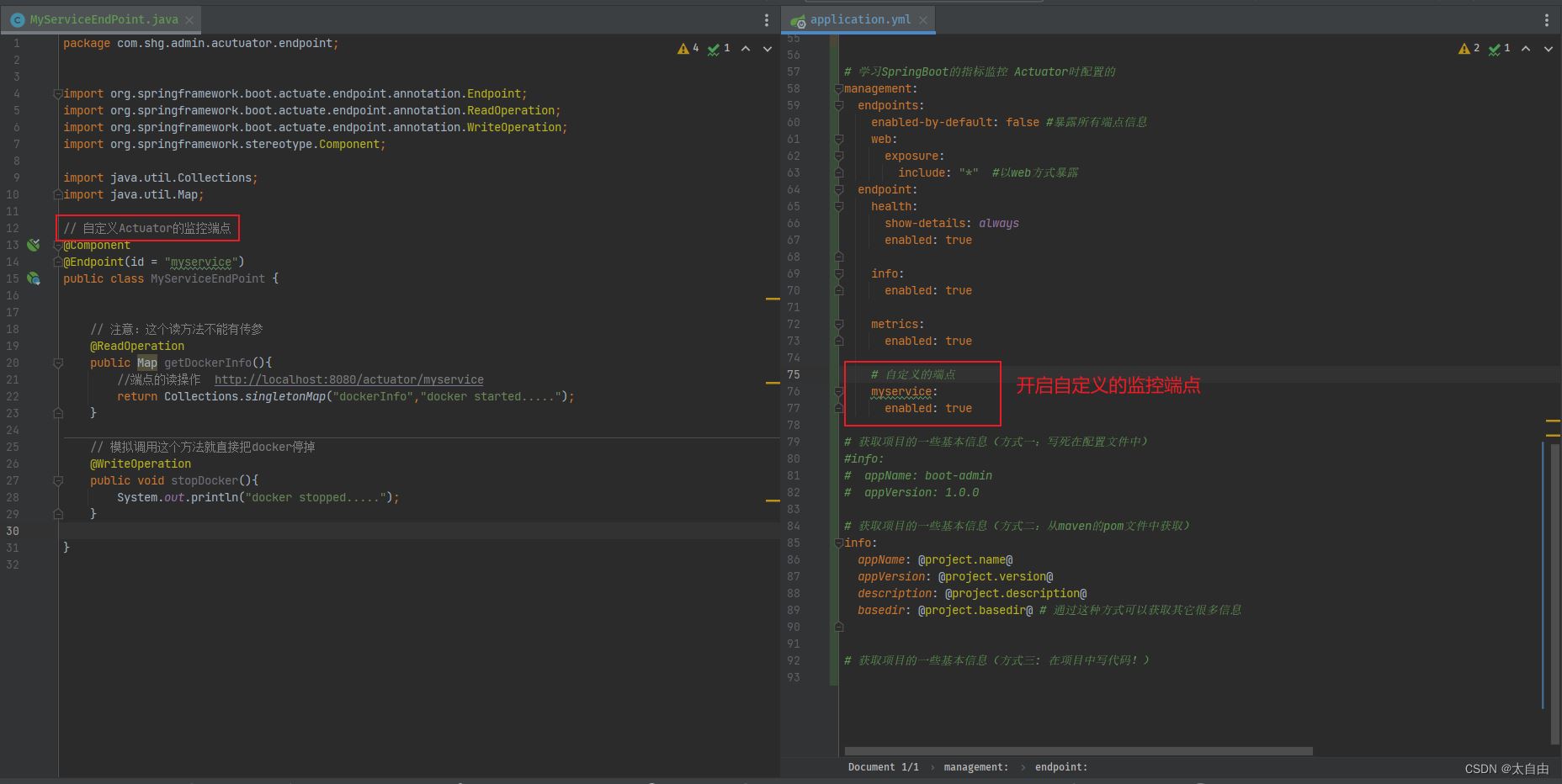 SpringBoot的监控(Actuator)功能用法详解
