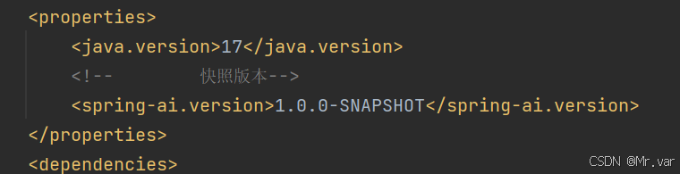 springAI结合ollama简单实现小结