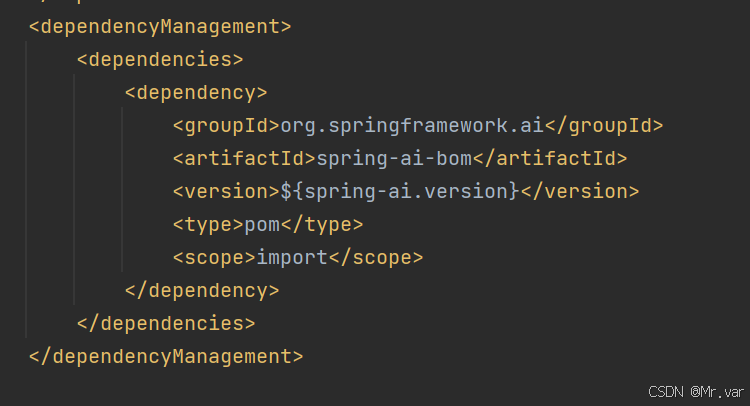 springAI结合ollama简单实现小结