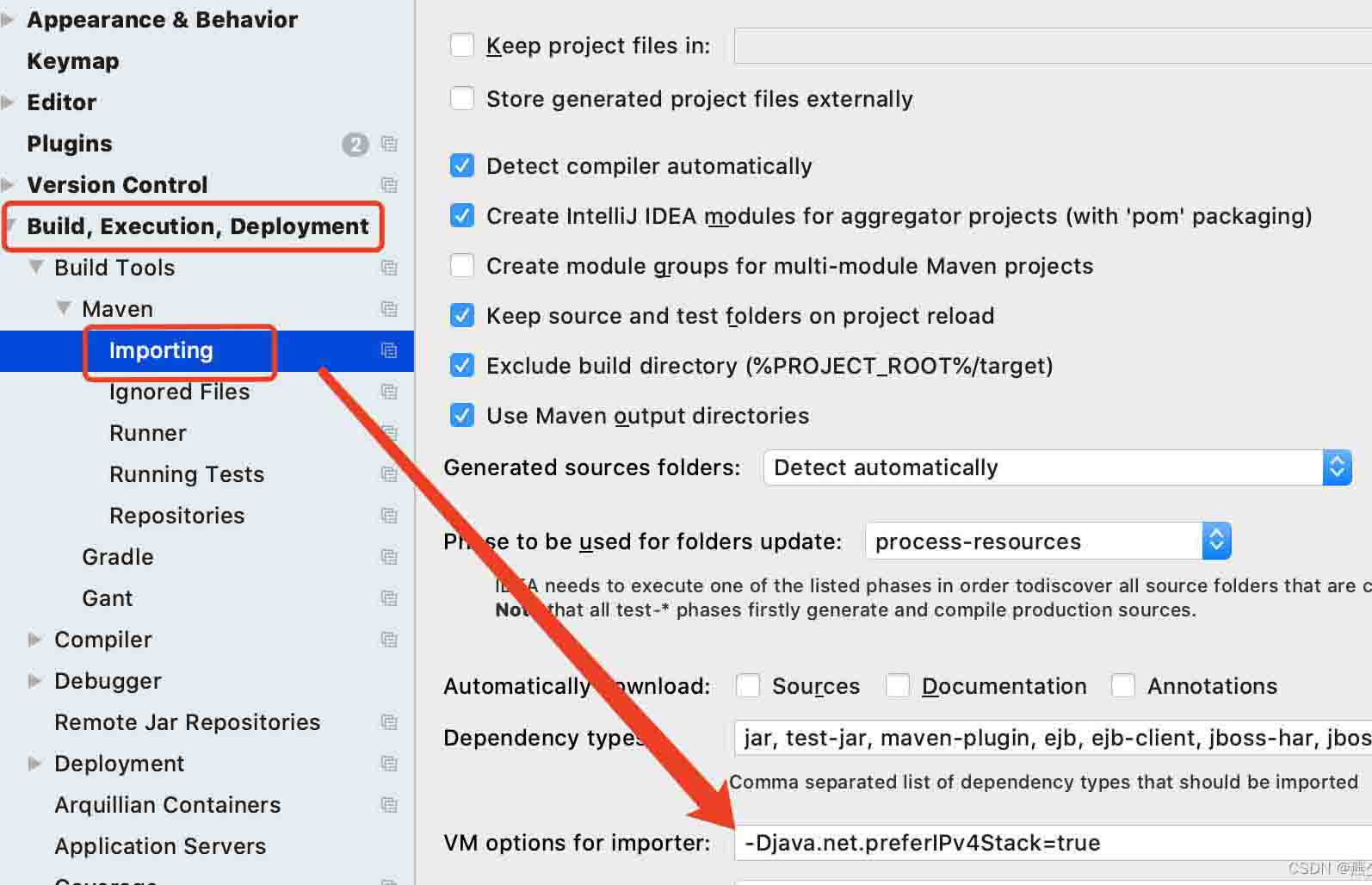使用easy connect之后,maven无法使用,原来需要配置-Djava.net.preferIPv4Stack=true问题