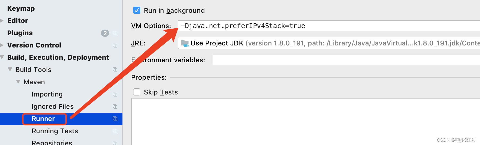 使用easy connect之后,maven无法使用,原来需要配置-Djava.net.preferIPv4Stack=true问题